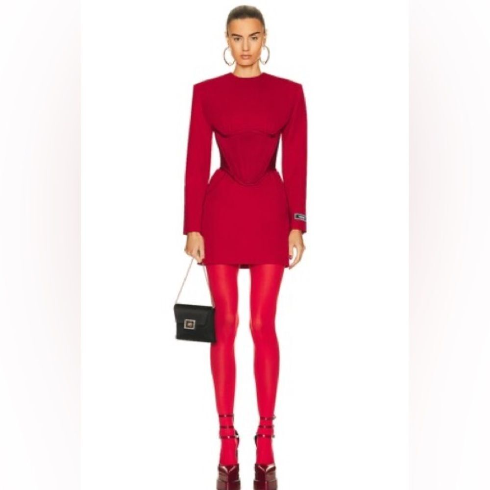Versace Corset Top Red